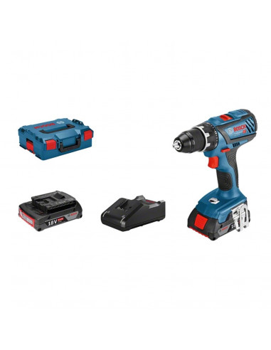 Perceuse Visseuse Gsr 18v-28 2x2ah Bosch L-Boxx