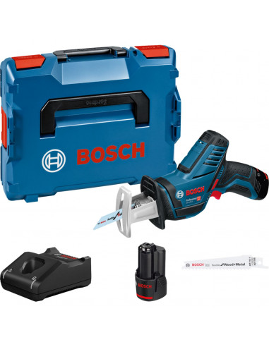 Scie Sabre Gsa 12v-14 3ah Bosch seule L-Boxx