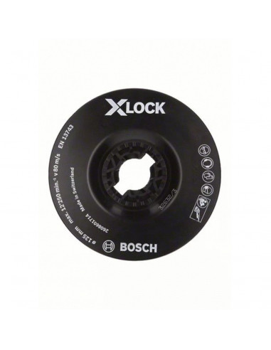 Plateau De Ponçage X-Lock Bosch Semi-Rigide